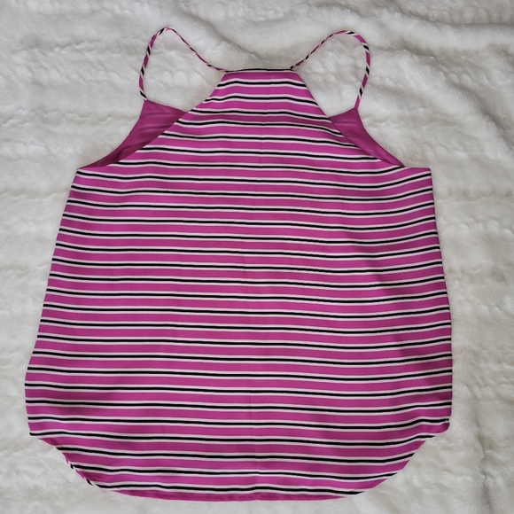Ann Taylor Loft xs petite, striped spaghetti strap top - Picture 2 of 7